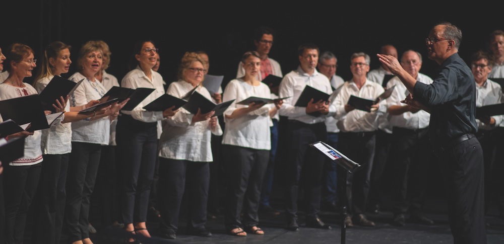 Bild: Deutsch-ukrainischer FächerChor