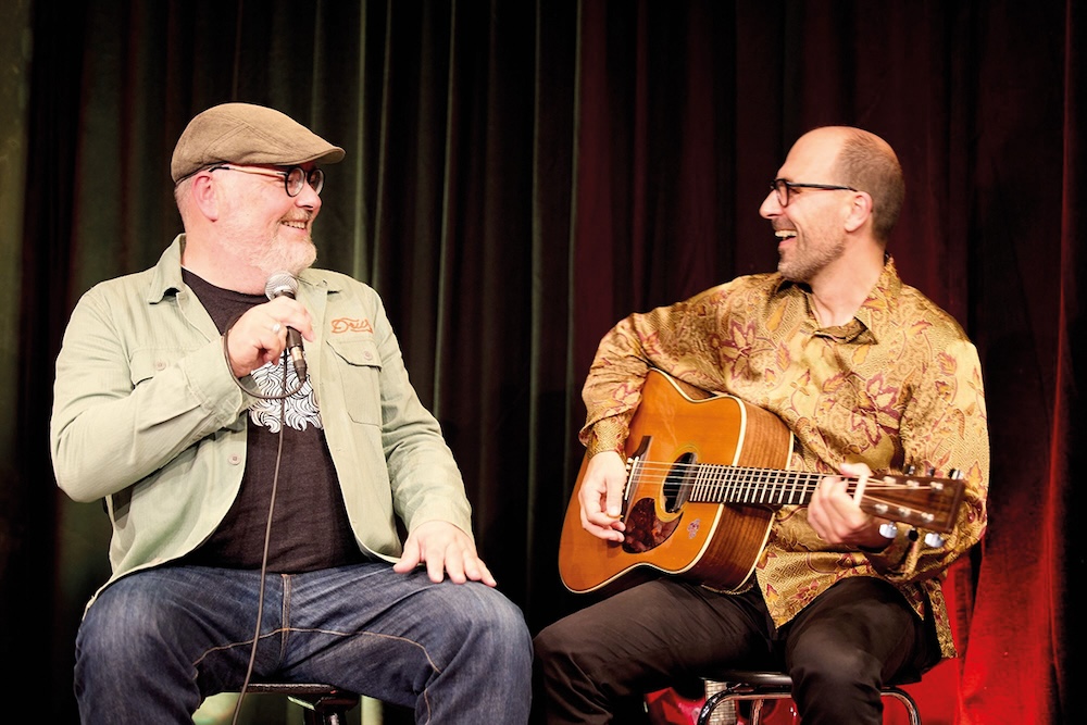 Bild: Musik mit Witz  zwischen altem Blech