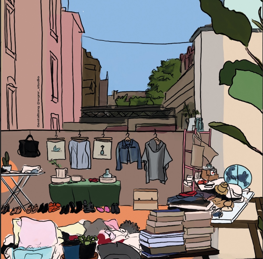 Klappeauf Karlsruhe - Artikel: Stadtteilflohmarkt in der Oststadt Bild: Stadtteilflohmarkt in der Oststadt