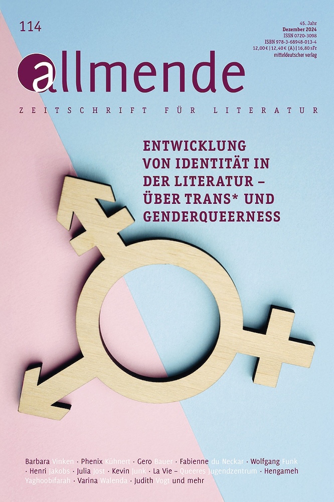 Bild: allmende 114 – Zeitschrift für Literatur