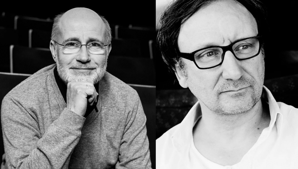 Bild: Rainer Bock & Harald Lesch lesen Hüsch