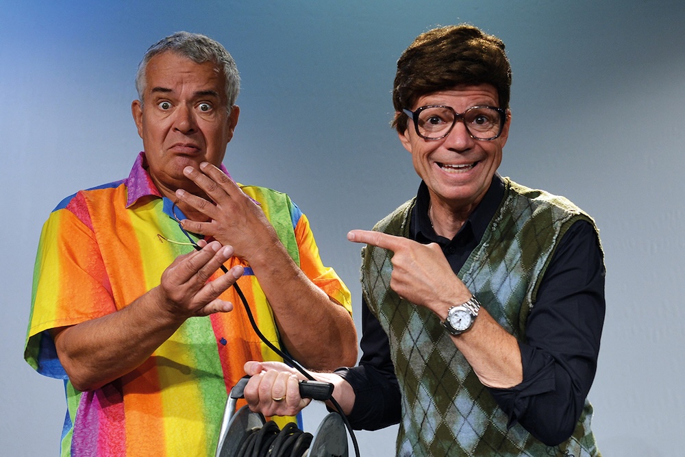 Klappeauf Karlsruhe - Artikel: Wirbitzky und Zeus Bild: Wirbitzky und Zeus