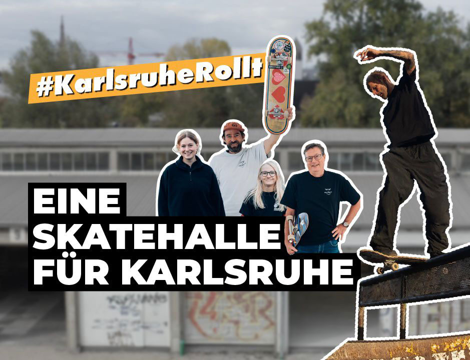 Klappeauf Karlsruhe - Artikel: Eine neue Skatehalle für Karlsruhe Bild: Eine neue Skatehalle für Karlsruhe